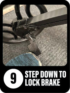 STEP DOWN TO LOCK BREAK