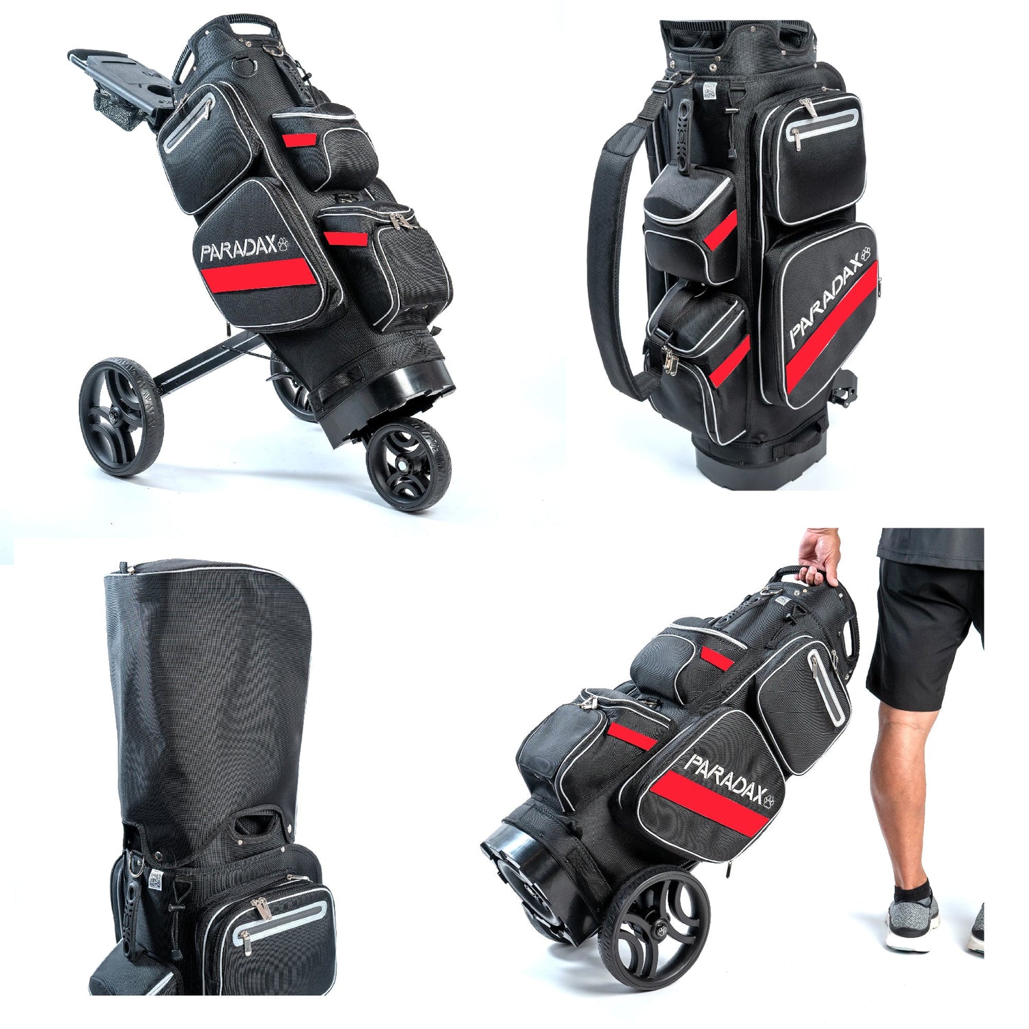 Can a 3 Wheel Golf Push Cart Really Improve Your Health? See the PARADAX AI-1 Advantage