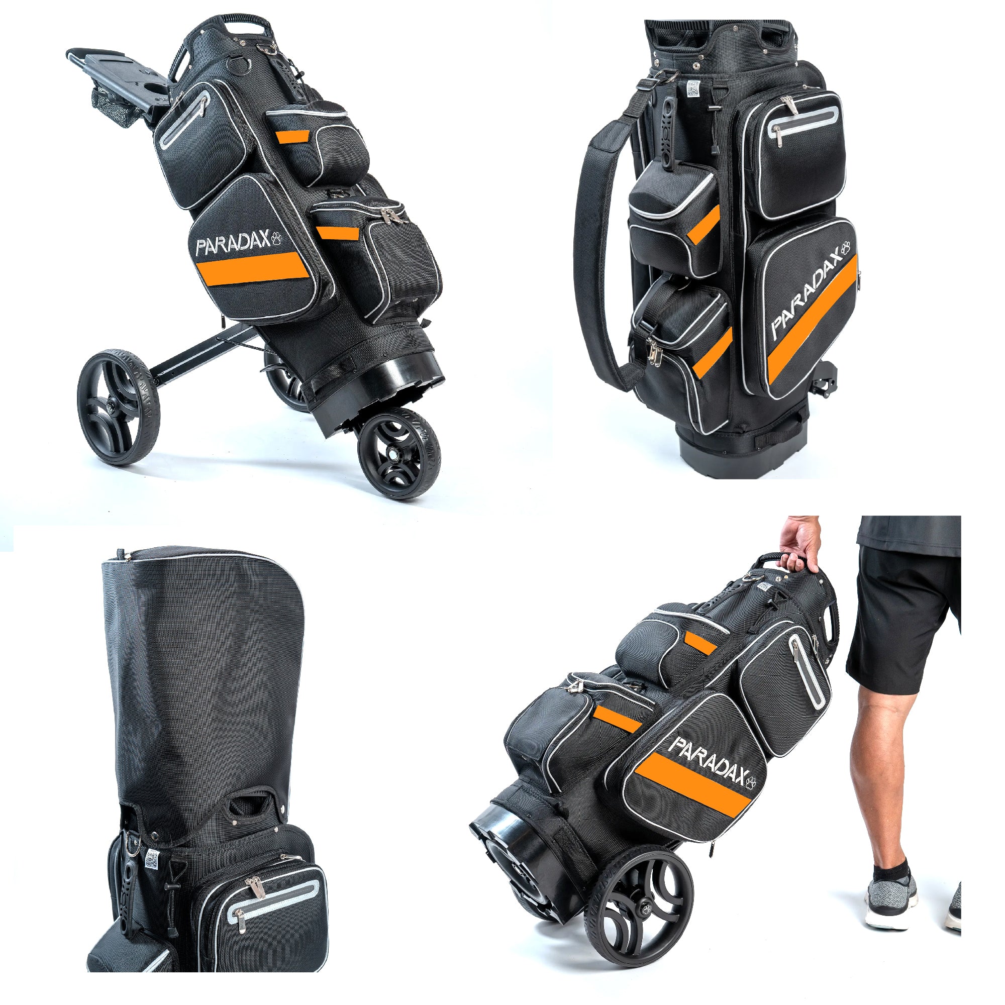 PARADAX AI-1 Golf Bag, Bag Strap, Hood Cover - Bundle – ParadaxGolf