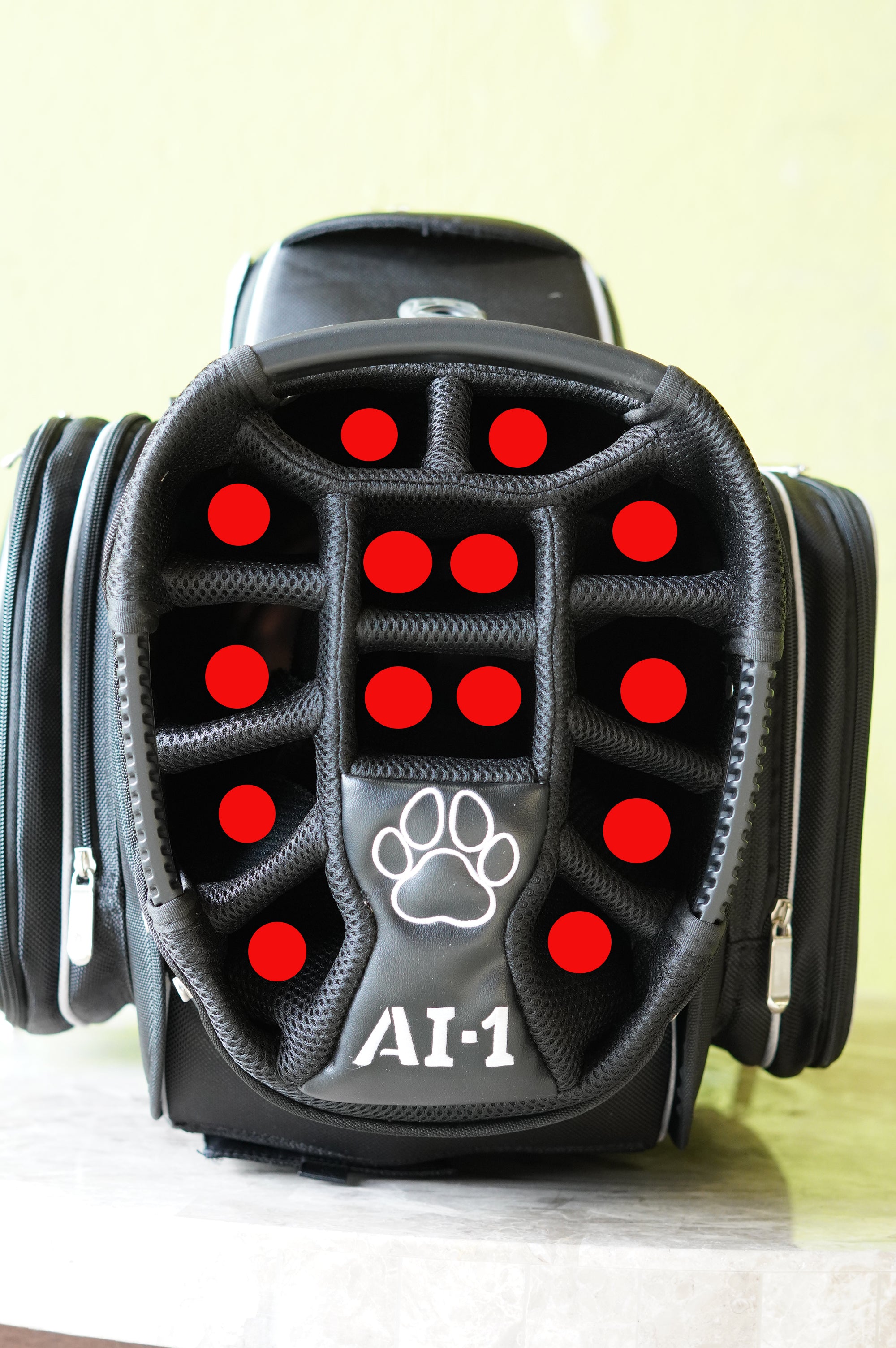 Golf Bag With Cart Inside - Golf Bag With Detachable Wheels