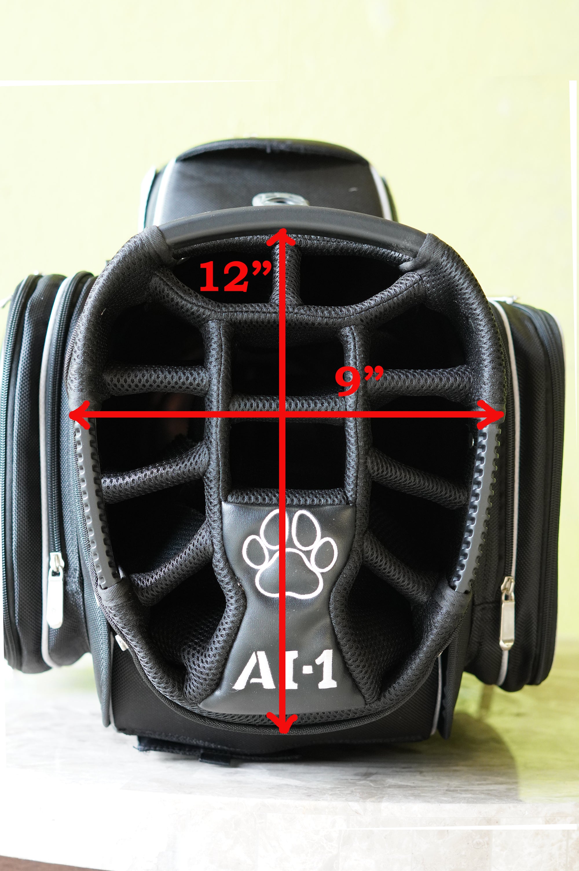 Golf Bag With Cart Inside - Golf Bag With Detachable Wheels