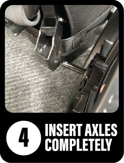 INSERT AXLES COMPLETELY